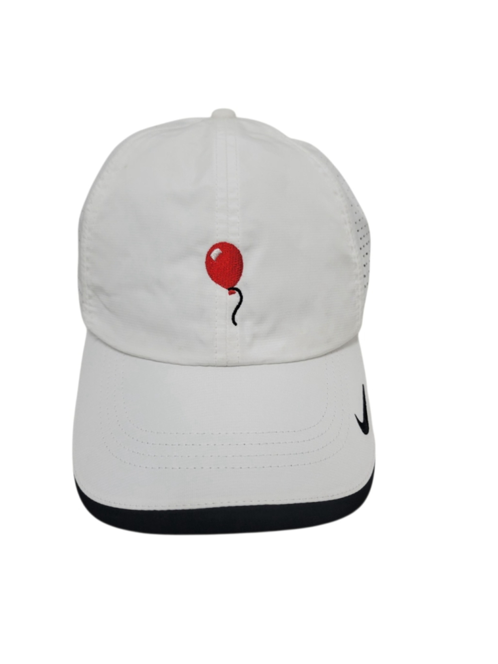 Nike Heritage 86 Dri-FIT Adult Unisex Red Balloon White Cap Black Trim One Size